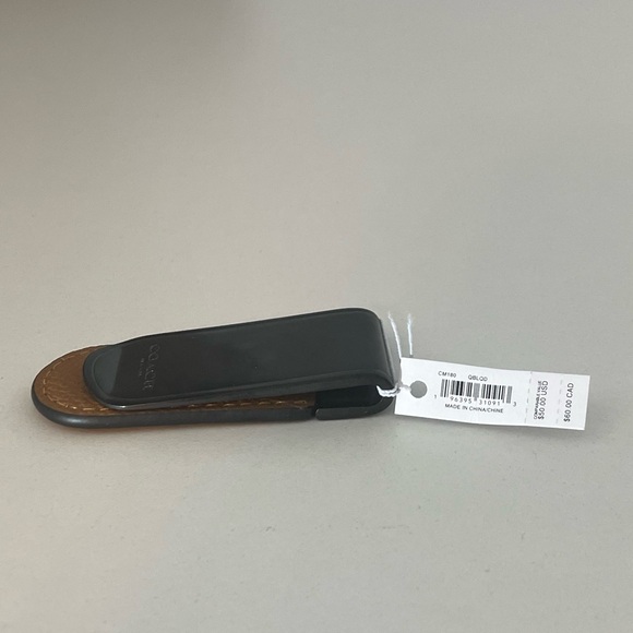 NWT Coach Money Clip - Picture 2 of 3